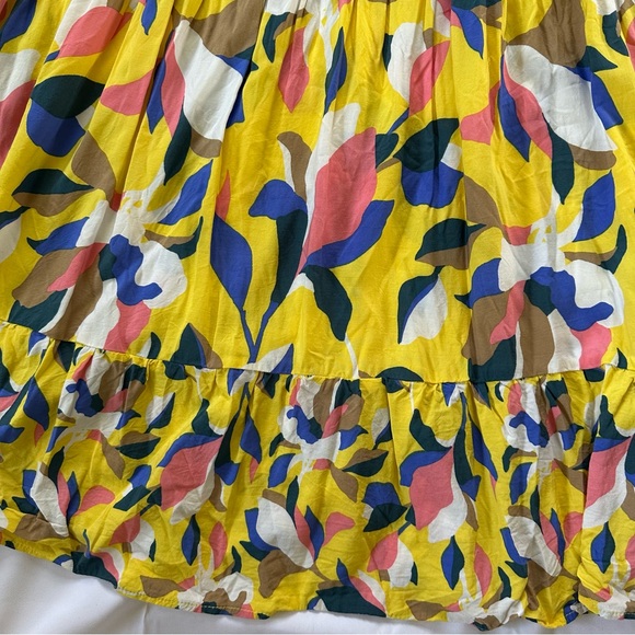 MAAJI Strapless Long Smocked Tiered Maxi Dress Floral Hamilton Bay Print Size M - Picture 11 of 16